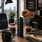 NUEMIC Portable Manual Coffee Grinder