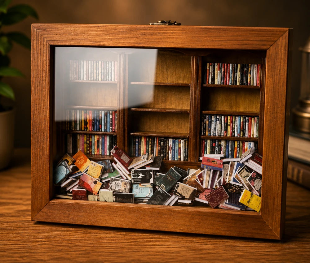 The Reset Shelf™ — Miniature Bookshelf