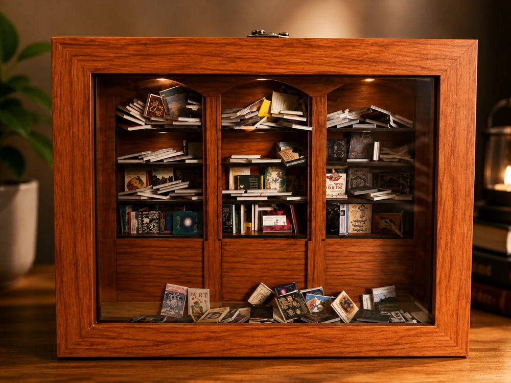 The Reset Shelf™ — Miniature Bookshelf