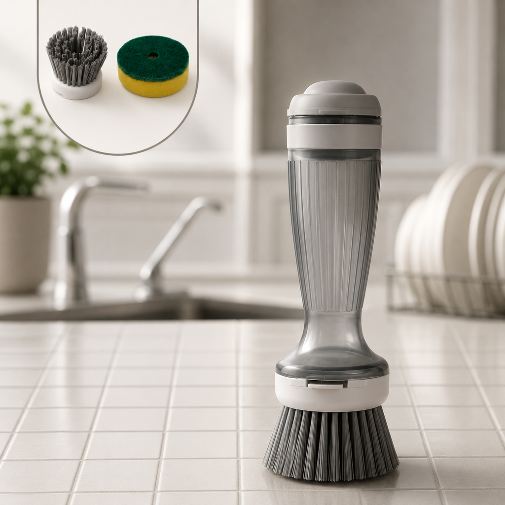 Neumic™ Soap-Dispensing Kitchen Scrub Brush