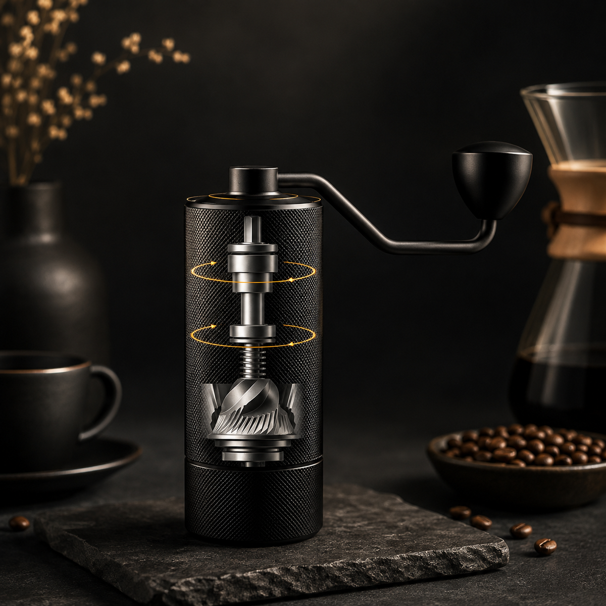 NUEMIC Portable Manual Coffee Grinder