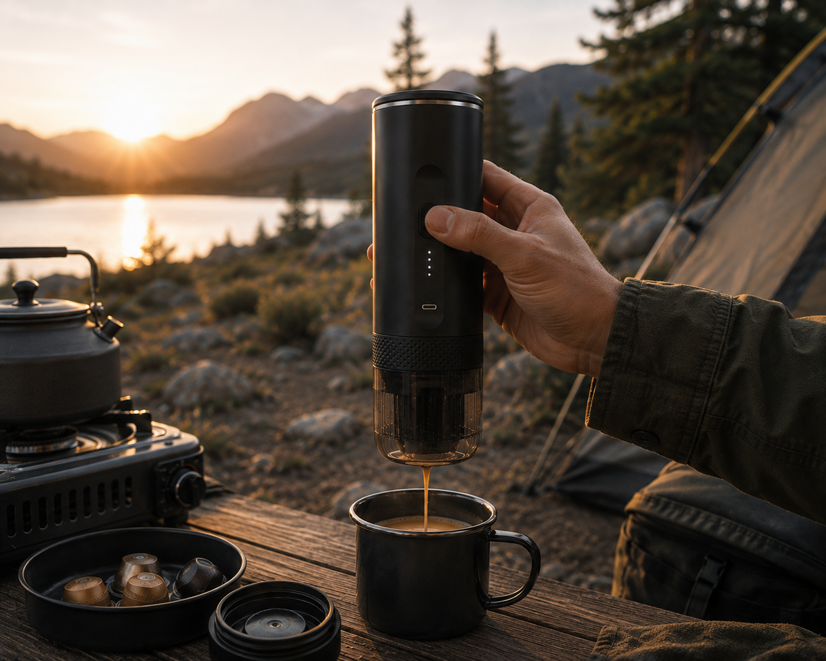 Nuemic GoBrew™ — Portable Espresso Maker