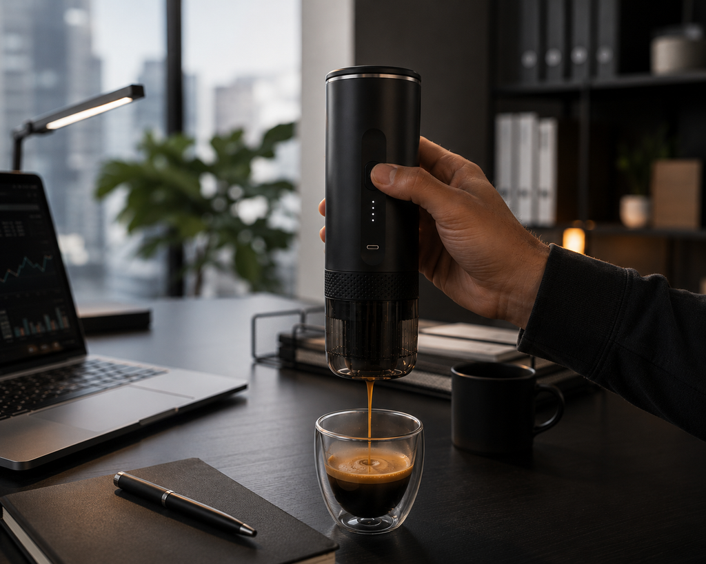Nuemic GoBrew™ — Portable Espresso Maker