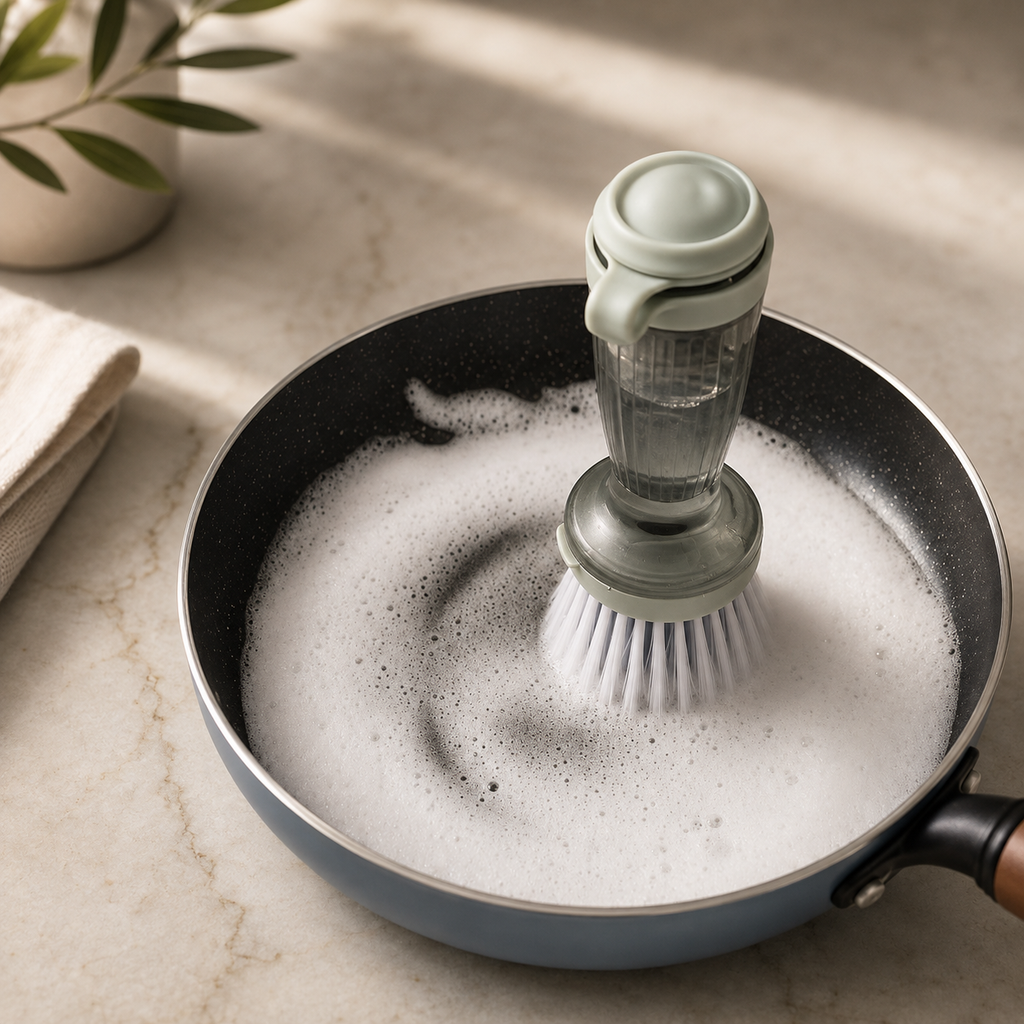 Neumic™ Soap-Dispensing Kitchen Scrub Brush
