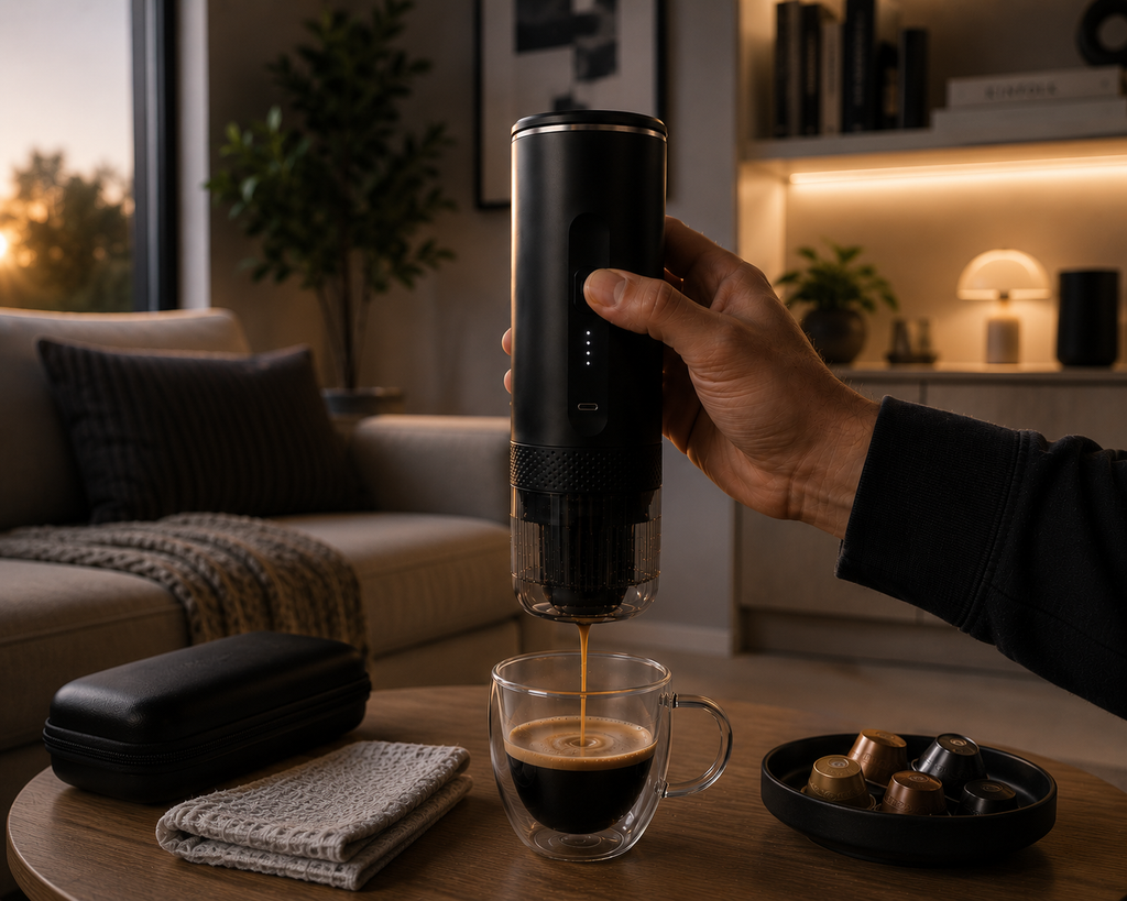 Nuemic GoBrew™ — Portable Espresso Maker